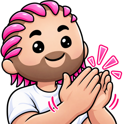 Emote do Fábio a bater palmas
